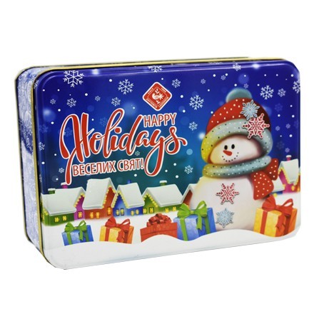 Набір новорічний ЖИТОМИРСЬКІ ЛАСОЩІ Сніговик, 381г Ж/Б